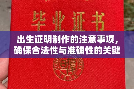肥东出生证明制作的注意事项，确保合法性与准确性的关键步骤